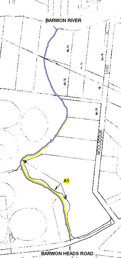 LOCATION OF SIGNIFICANT PLANTS