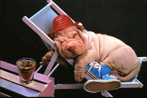 relaxing