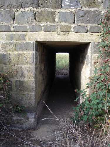 The way under Hendy Main Road